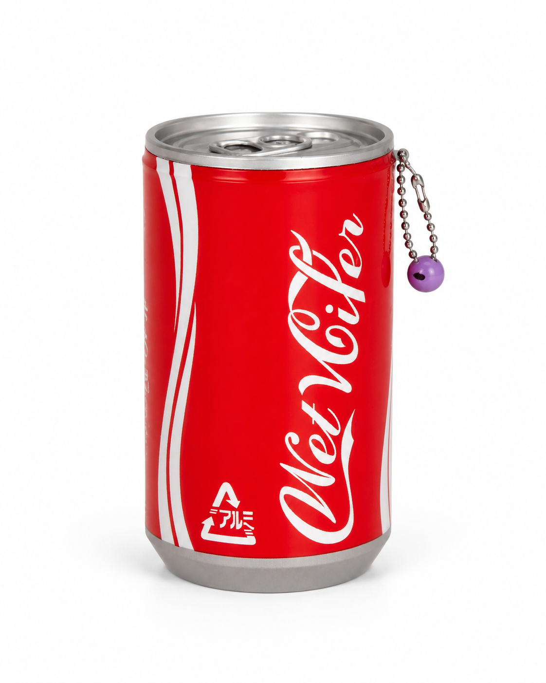 Wet Wiper Mini Soda Can Wet Wipes Keychain – 30 Count – Choose Color
