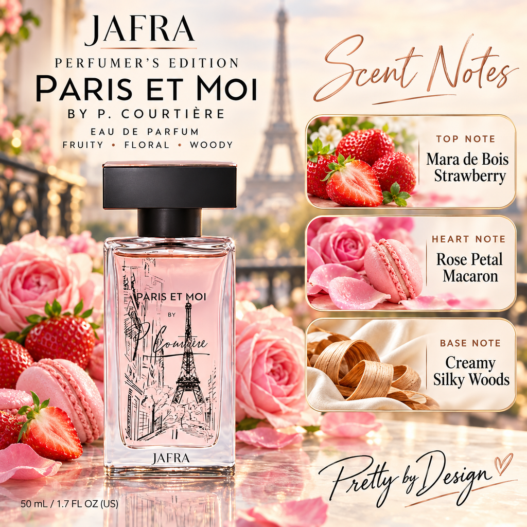 JAFRA Paris et Moi by P. Courtière Eau de Parfum 1.7 fl oz / 50 mL – New Sealed Women’s Perfume