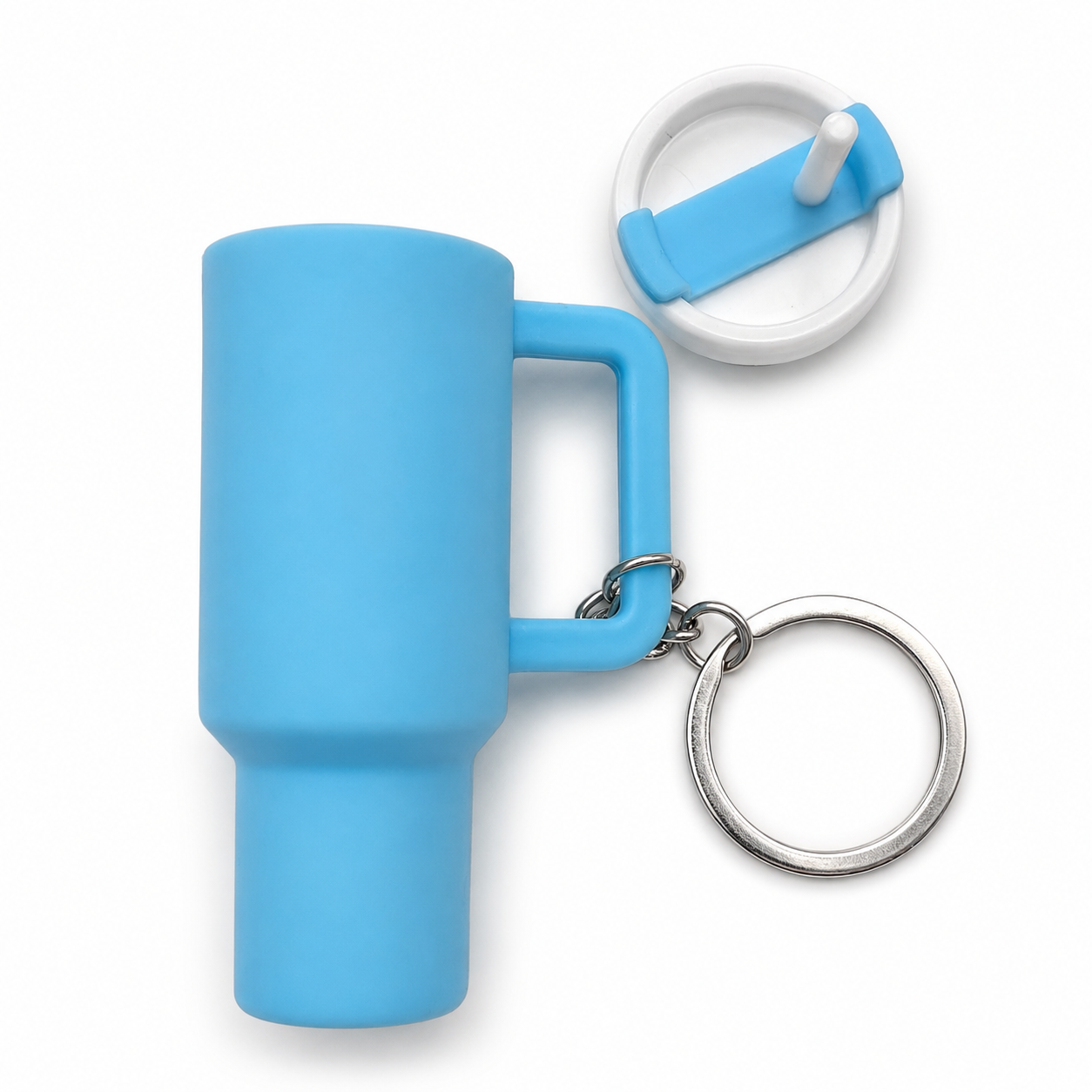 Mini Tumbler Cup Keychain with Removable Lid – Choose Your Color