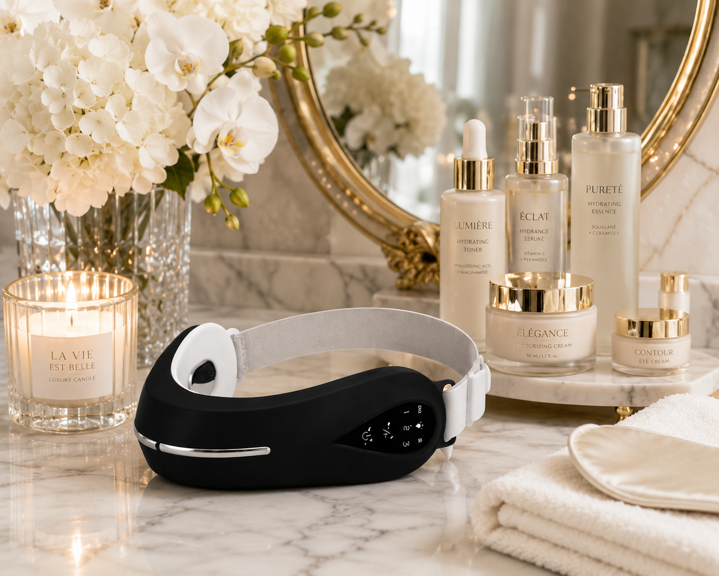 Inner-Cells Precision V-Line EMS & LED Light Therapy Facial Sculpting Device
