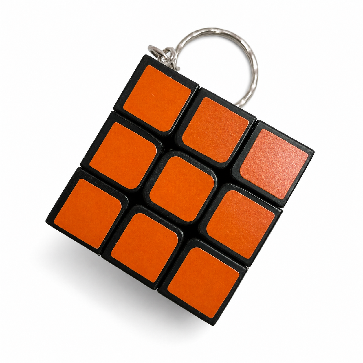 Mini 3×3 Puzzle Cube Keychain – Colorful Portable Brain Teaser