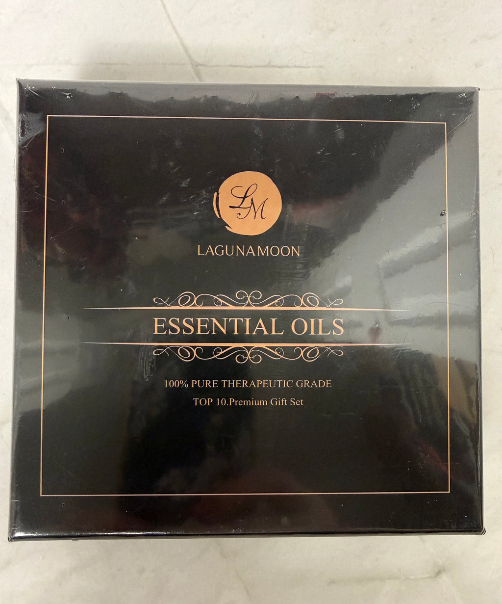LagunaMoon 100% Pure Therapeutic Grade Essential Oils Gift Set | Top 10 Premium Collection | 10 x 10ml
