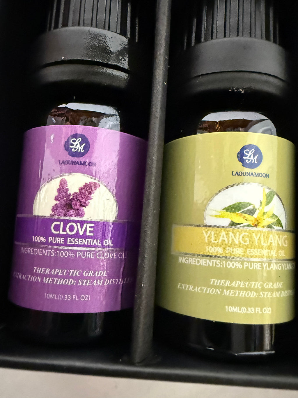 LagunaMoon 100% Pure Therapeutic Grade Essential Oils Gift Set | Top 10 Premium Collection | 10 x 10ml