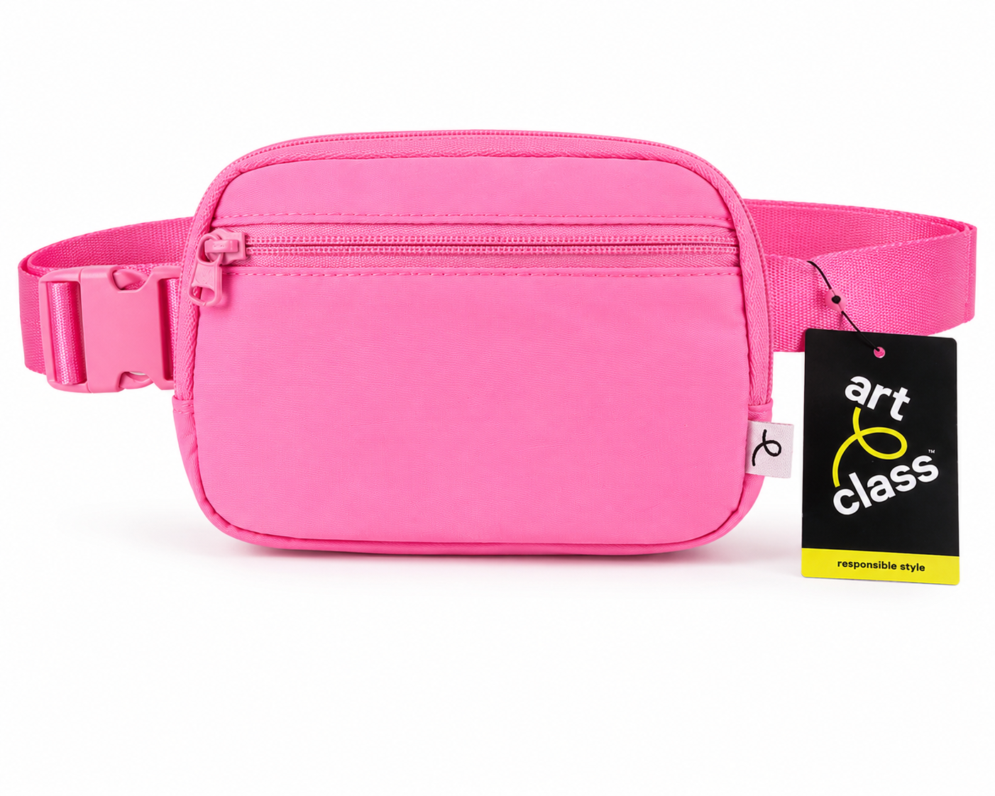 Art Class Kids Pink Belt Bag | Adjustable Waist Pack | Tween Fanny Pack | Travel & Everyday Crossbody