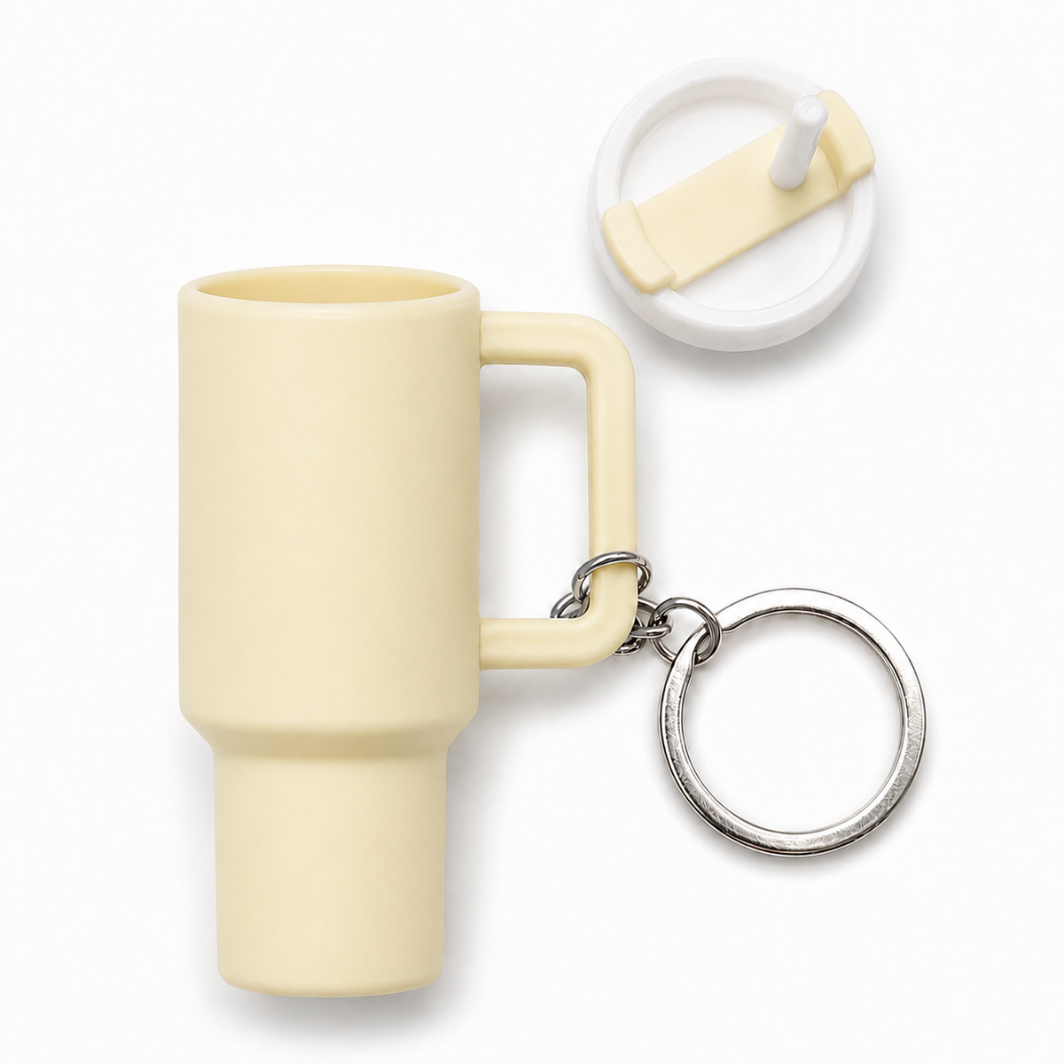 Mini Tumbler Cup Keychain with Removable Lid – Choose Your Color