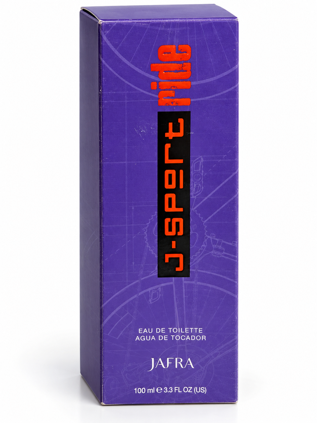 Jafra J-Sport Ride Eau de Toilette for Men 3\.3 fl oz / 100 mL – Cologne