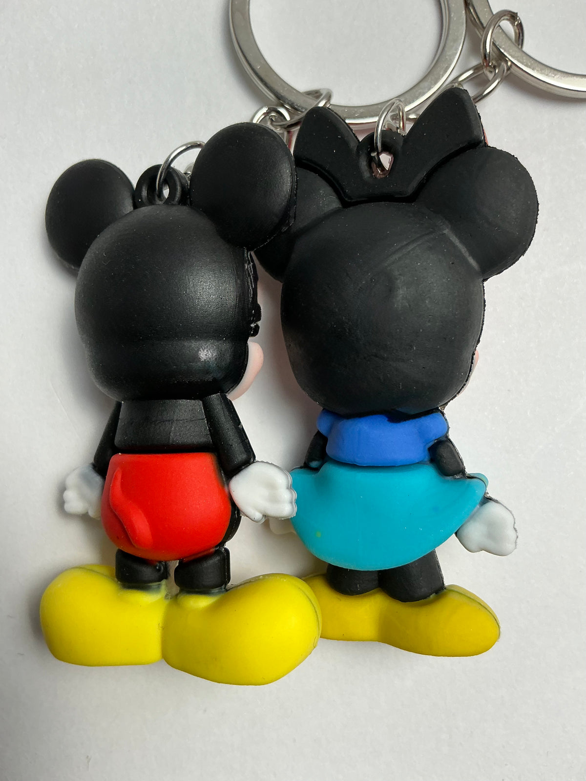 Mickey & Minnie Inspired Couples Keychain Set – 2-Piece Matching Key Rings