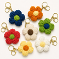 Crochet Flower Keychain – Choose Your Color