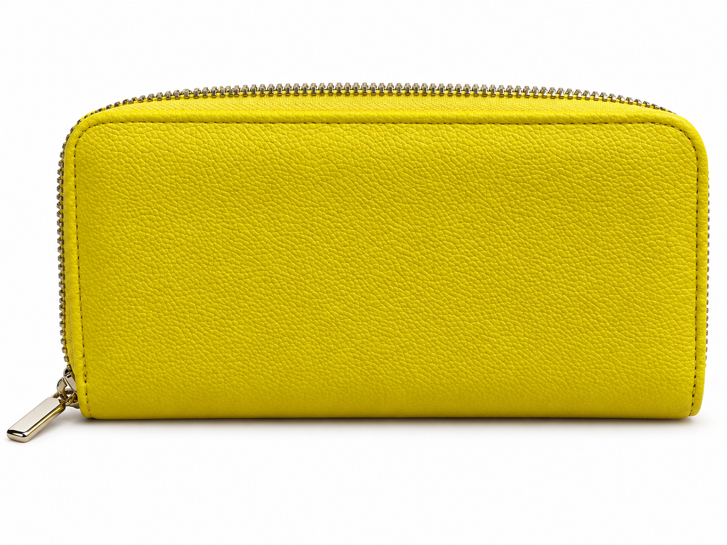 Multicolor Colorblock Handbag Yellow Wallet Set Crossbody Strap Purse NWT