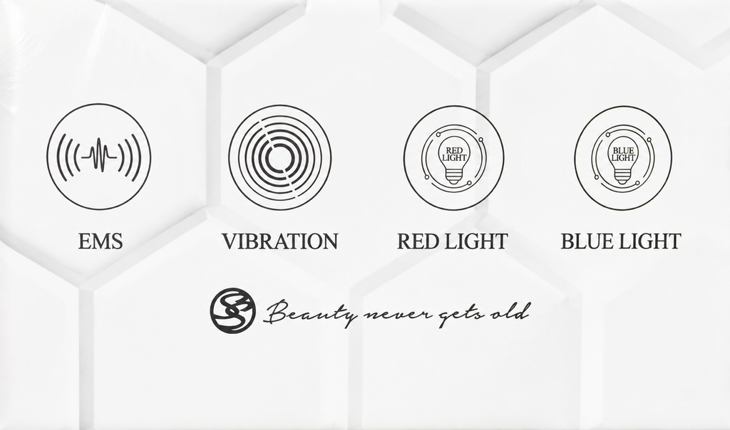 Inner-Cells Precision V-Line EMS & LED Light Therapy Facial Sculpting Device