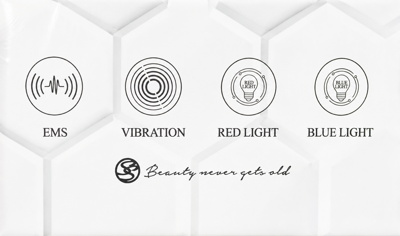 Inner-Cells Precision V-Line EMS & LED Light Therapy Facial Sculpting Device