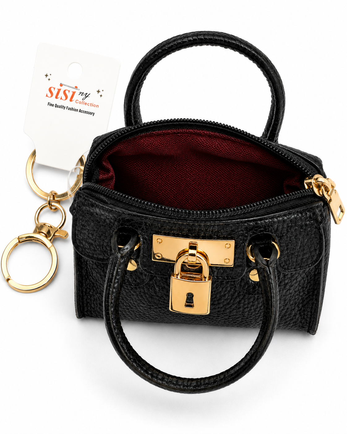 NWT Mini Handbag Keychain Coin Purse – Choose Your Color