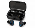 M10 True Wireless Bluetooth Earbuds with LED Display Charging Case - Bluetooth 5.3 - Black